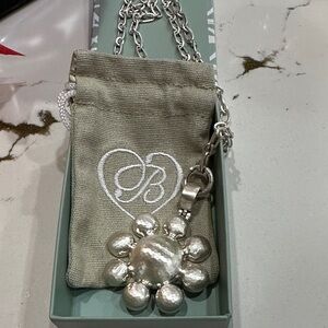 Brighton Silver Flower Necklace